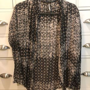 Free People button down